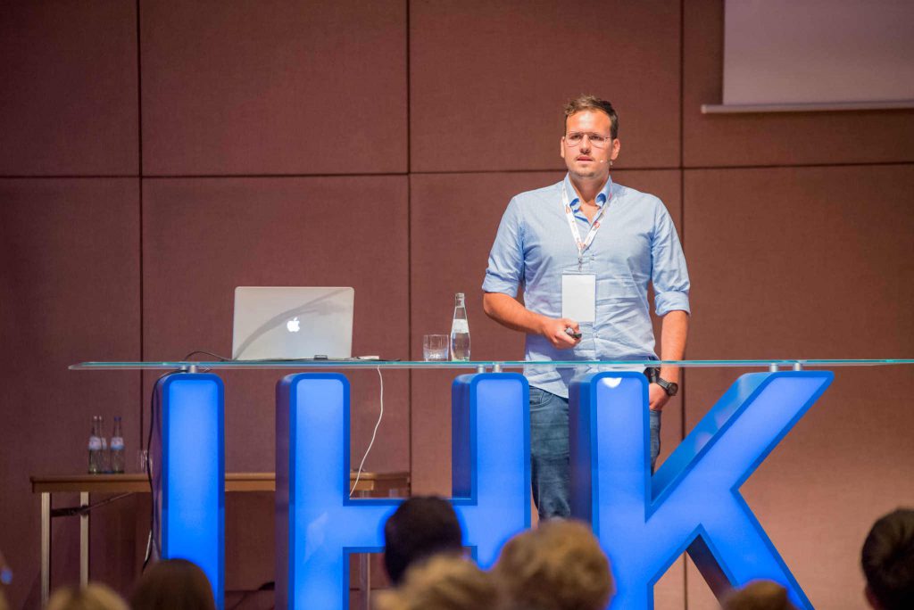 Josha Keller von ClipVilla bei der WebVideoCon 2017