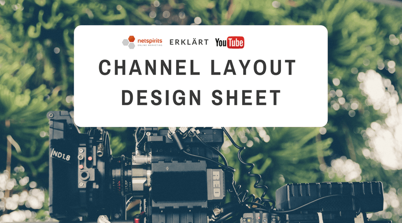 YouTube One Channel Design Sheet – kostenlos