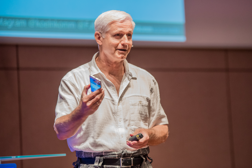 Franz-Josef Baldus von koelnkomm kommunikationswerkstatt bei der WebVideoCon 2017