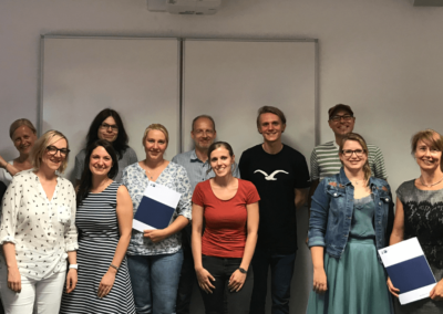 Absolventen des IHK-Lehrgangs Content Manager