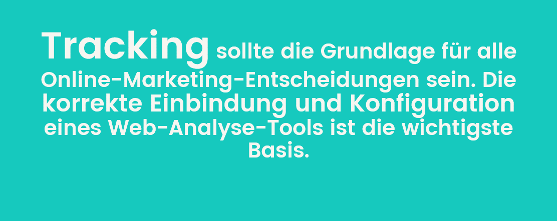 Nur mit funktionierendem Webanalyse-Tool kannst du den Erfolg deiner B2B-Online-Marketing-Strategie überwachen.