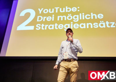 Christian Tembring auf der Bühne des OMKB 2018