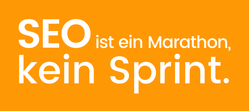 Zitat: SEO ist ein Marathon, kein Sprint.