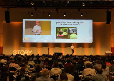 Chris beim 3. Deutschen Story-Marketing-Kongress