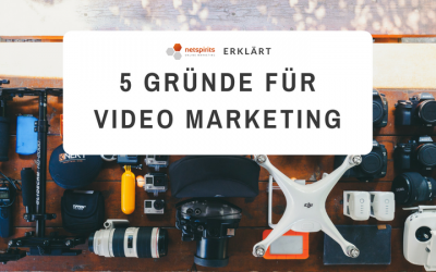 5 Gründe für Video Marketing