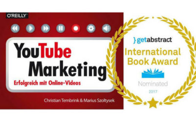 Preisverdächtig: Bekommt unser YouTube-Buch den International Book Award?