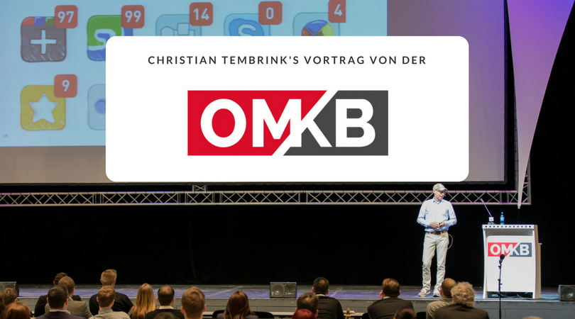 YouTube-Marketing-Präsentation auf der 1. OMKB