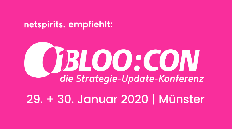 BLOO:CON 2020: Prüfe deine aktuelle Online-Marketing-Strategie