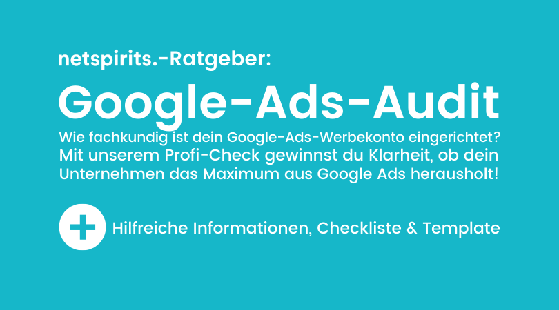 Google-Ads-Audit-Soforthilfe: Strategie prüfen & Potenziale aufdecken